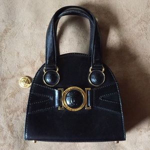 Vintage Gianni Versace Leather Crossbody Bag